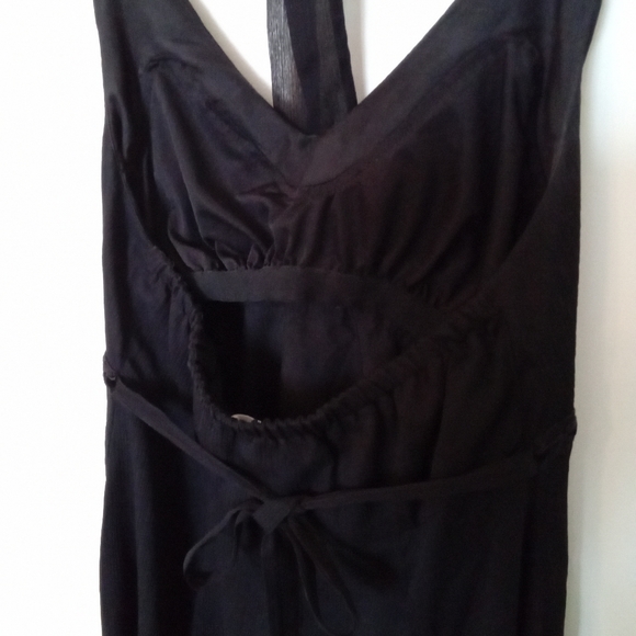 Motherhood Maternity Halter Crepe Dress - Picture 4 of 15